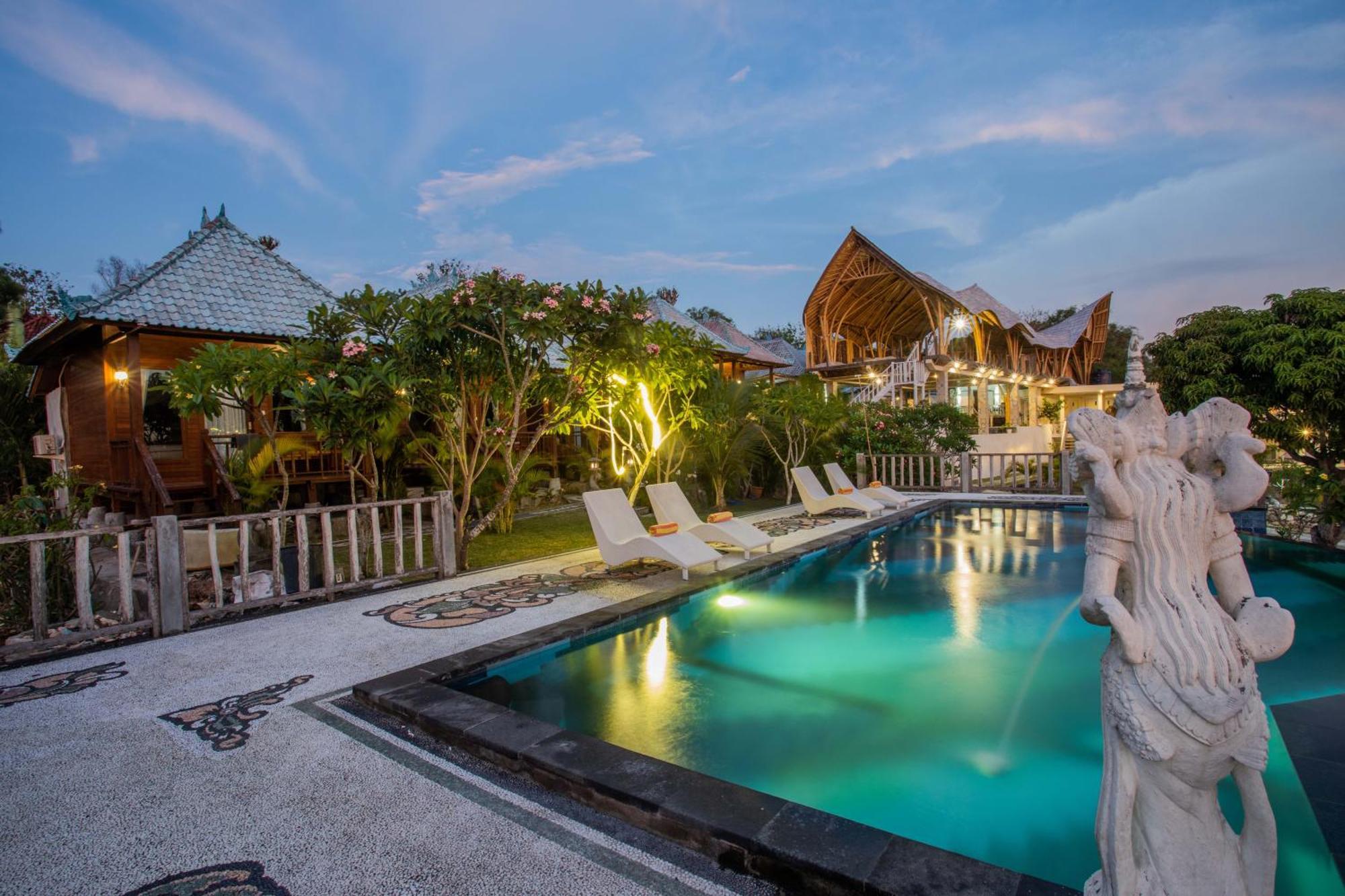 Tawe Ocean Blue Villa Lembongan Exterior photo