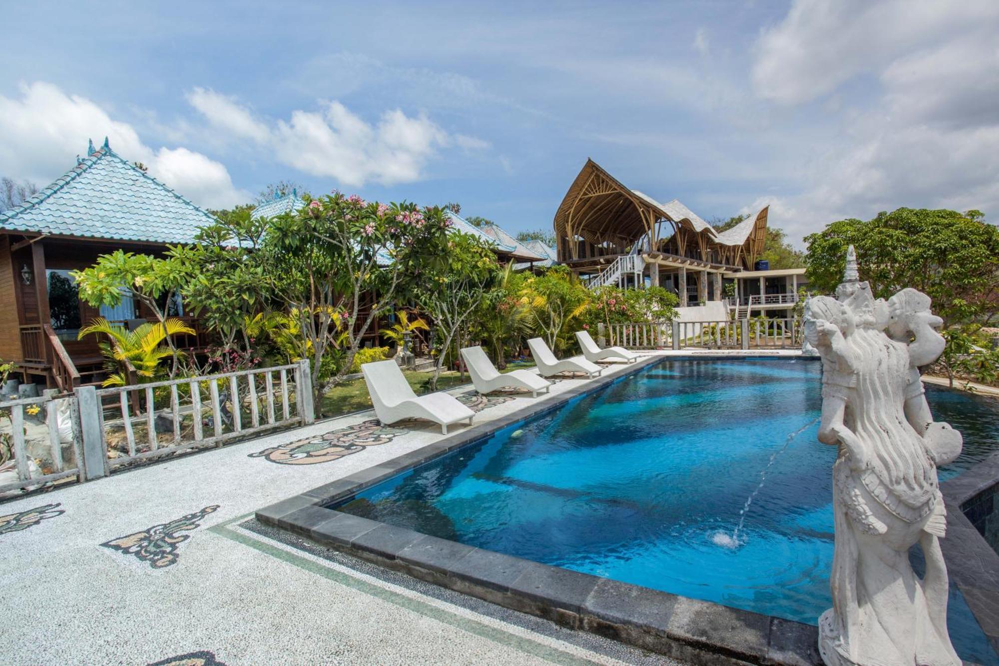 Tawe Ocean Blue Villa Lembongan Exterior photo