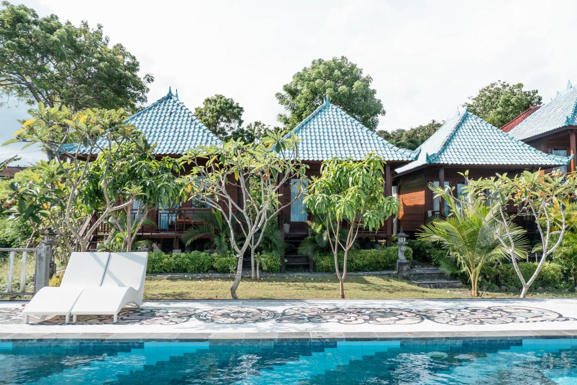 Tawe Ocean Blue Villa Lembongan Exterior photo